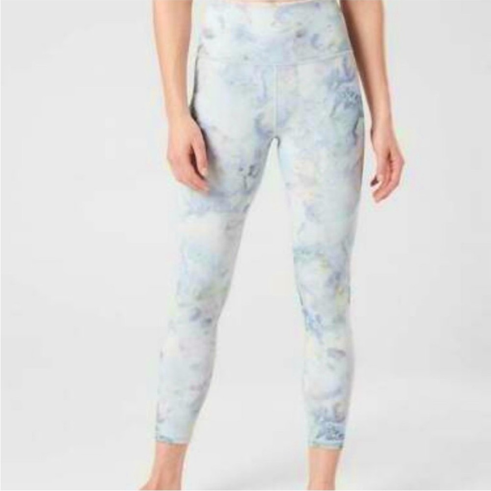 Athleta Elation Snow Dye 7/8 Tight Leggings xxs